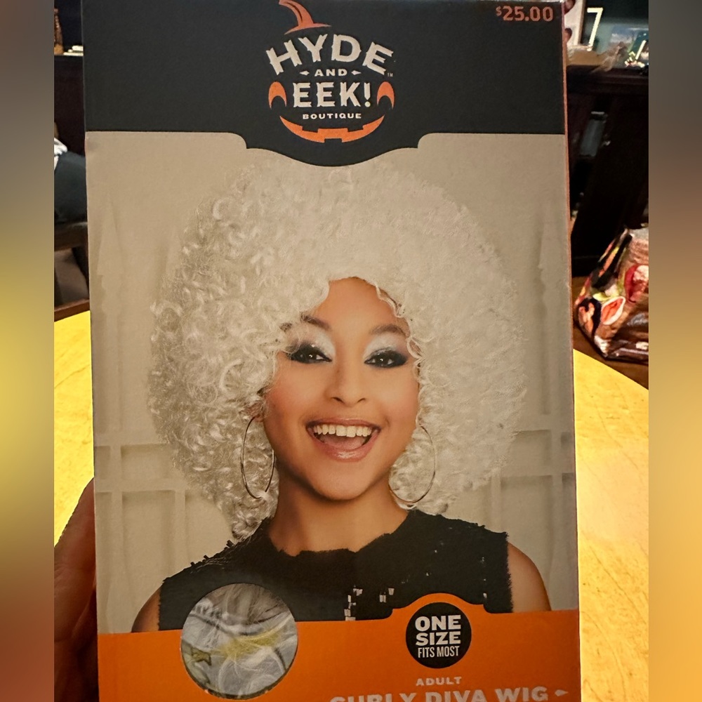 Adult curly diva wig